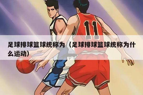 足球排球籃球統(tǒng)稱為（足球排球籃球統(tǒng)稱為什么運(yùn)動(dòng)）