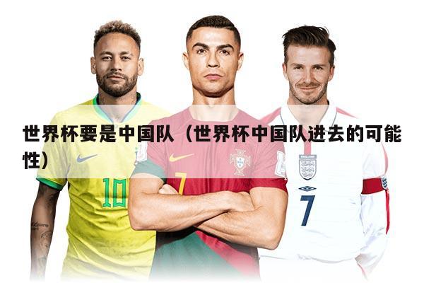世界杯要是中國隊(duì)（世界杯中國隊(duì)進(jìn)去的可能性）