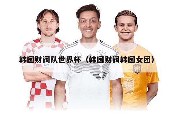 韓國(guó)財(cái)閥隊(duì)世界杯（韓國(guó)財(cái)閥韓國(guó)女團(tuán)）