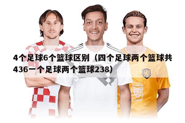 4個足球6個籃球區(qū)別（四個足球兩個籃球共436一個足球兩個籃球238）