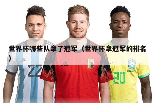 世界杯哪些隊拿了冠軍（世界杯拿冠軍的排名）