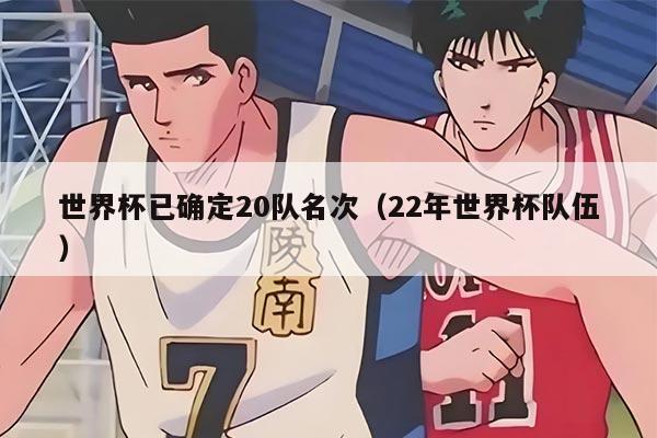 世界杯已確定20隊(duì)名次（22年世界杯隊(duì)伍）