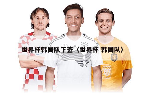 世界杯韓國(guó)隊(duì)下簽（世界杯 韓國(guó)隊(duì)）