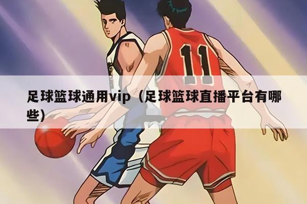 足球籃球通用vip(足球籃球直播平臺(tái)有哪些)