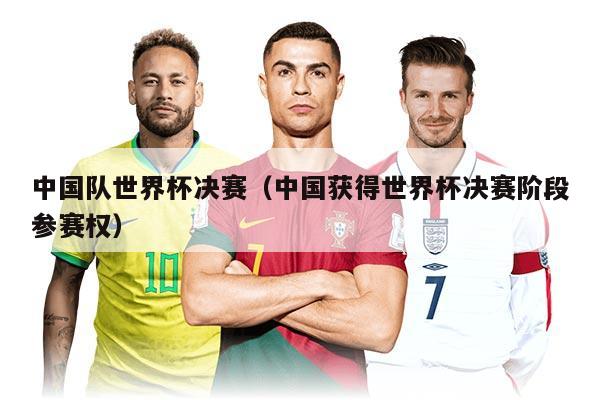 中國隊世界杯決賽（中國獲得世界杯決賽階段參賽權(quán)）