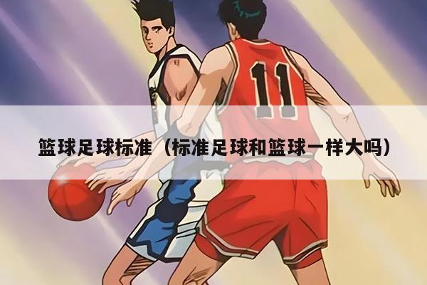 籃球足球標(biāo)準(zhǔn)（標(biāo)準(zhǔn)足球和籃球一樣大嗎）