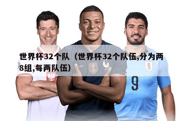 世界杯32個(gè)隊(duì)（世界杯32個(gè)隊(duì)伍,分為兩8組,每?jī)申?duì)伍）